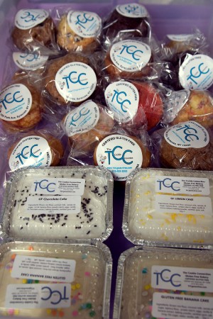 packaged muffins and desserts
