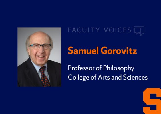 Faculty Voices op-ed