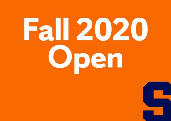 Fall 2020 Open graphic