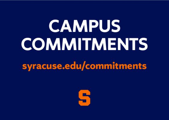 Campus Commitments graphic