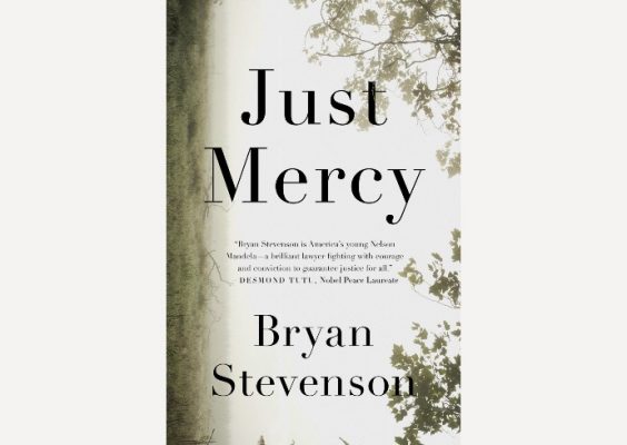 book cover "Just Mercy" by Bryan Stevenson