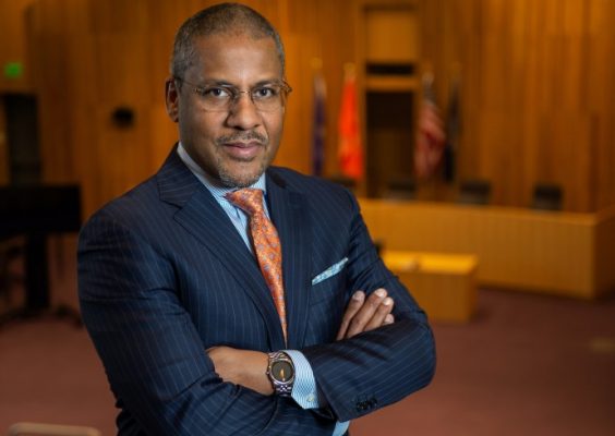 College of Law Dean Craig Boise in Dineen Hall