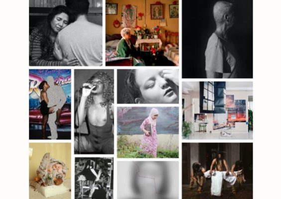 collage of photographs from Lightwork 2021 Artists-in-Residence program