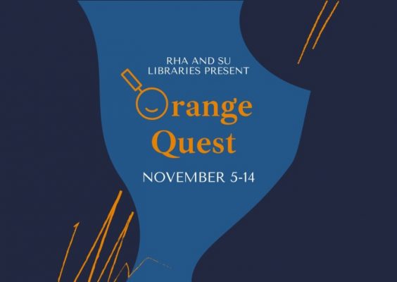 RHA and SU Libraries Present Orange Quest November 5-14