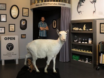 Curator Richard Pell at the Center for PostNatural History (CPNH)