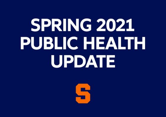 Spring 2021 public health update