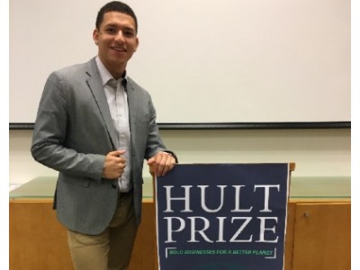 2019 Hult Prize Campus Winner Justin Diaz ’23, EcoBamboo Living