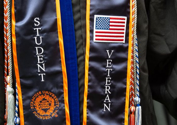 Student Veteran sash