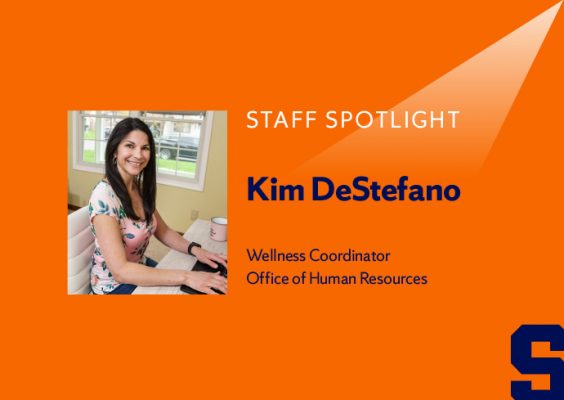 Staff Spotlight Kim DeStefano, Wellness Coordinator, Office of Human Resources