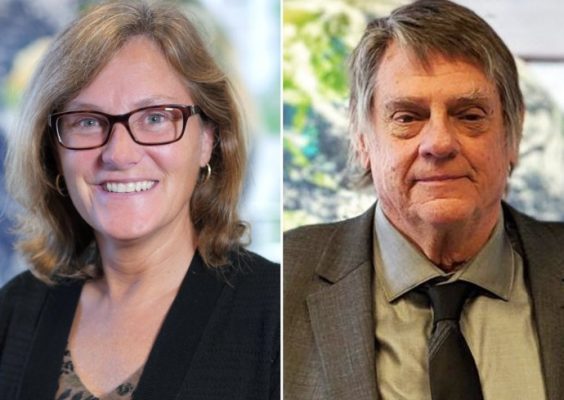 Linda Ivany and Bruce Wilkinson composite