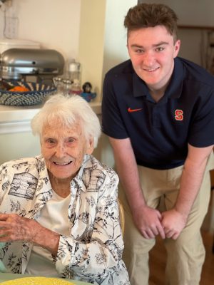 Ethan Gunther and great grandmother