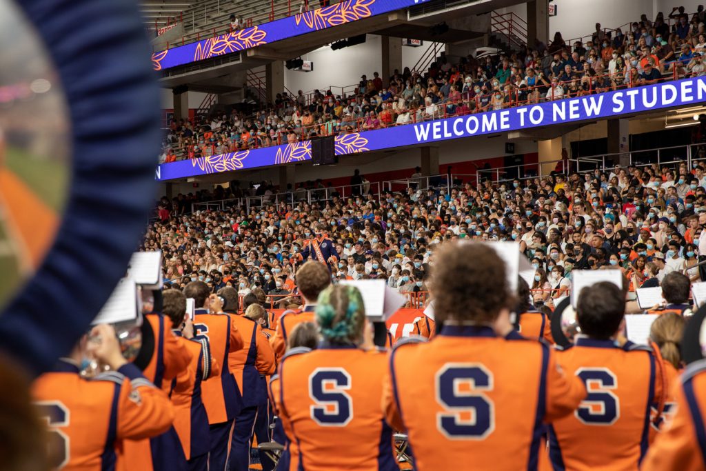 2021 Fall Syracuse New Student Convocation and celebration