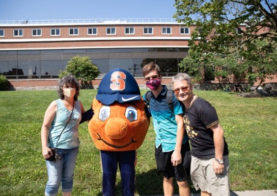 New student and parents