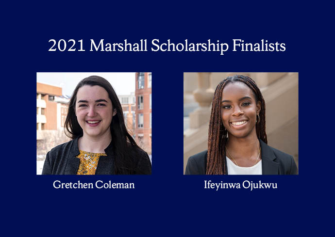 Marshall Scholarship Finalists