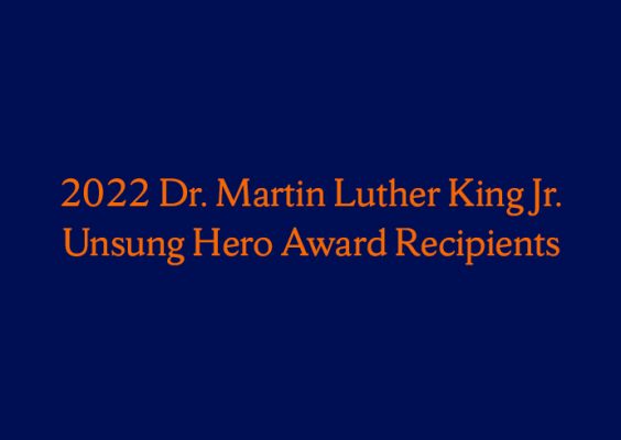 Unsung Hero Award Recipients