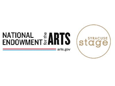 National Endowment for the Arts logo and Syracuse Stage logos side by side