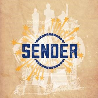 artwork for the Syracuse Stage production "Sender"