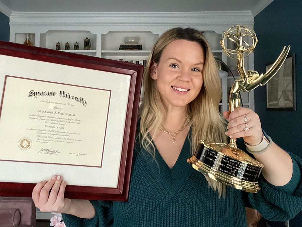 AJ Willingham holds a degree from Syracuse University and an Emmy Award