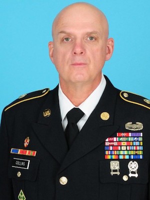 Military portrait of Craig Collins