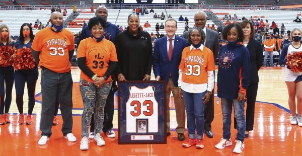 Felisha Legette-Jack jersey retirement