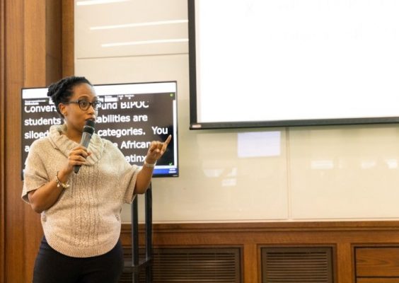 Phillandra Smith presenting