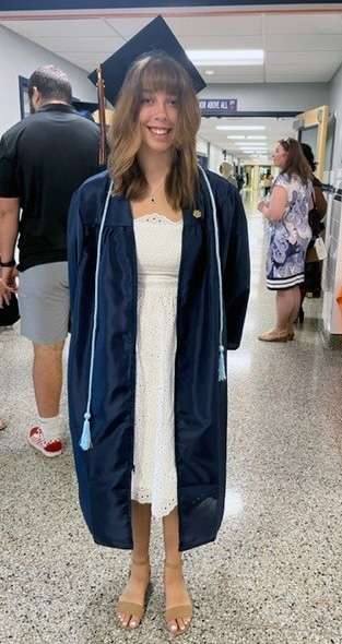 Rylee Piedmonte at her high school graduation