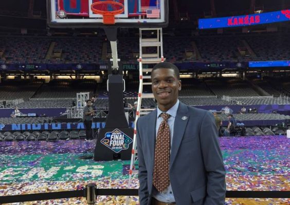 Tobi Joshuasville at 2022 Final Four