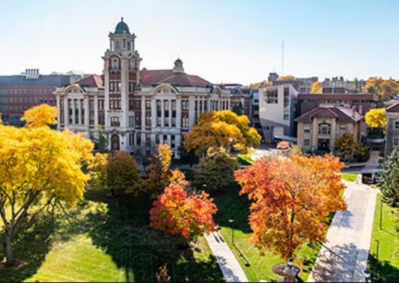 campus buildings