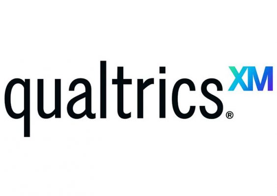 the word Qualtric XM with All Rights Reserved symbol