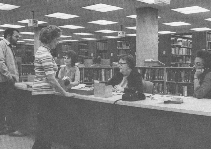 Bird Library in 1972