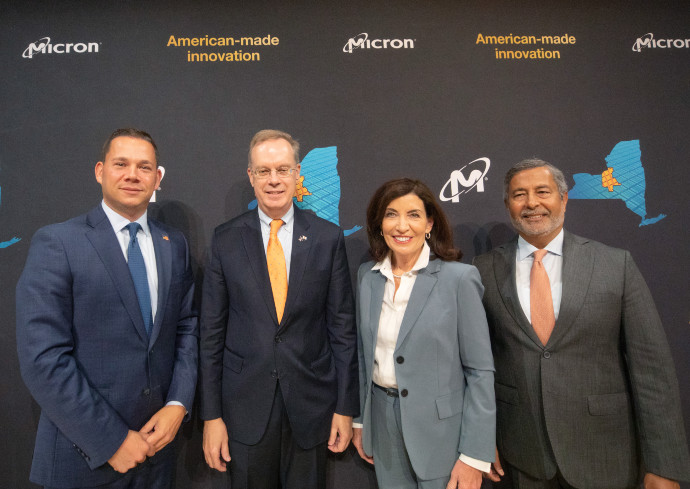 Syracuse University Hosts Micron Technology as Company Announces $100B Historic Investment for Computer Chip Manufacturing Complex in Central New York