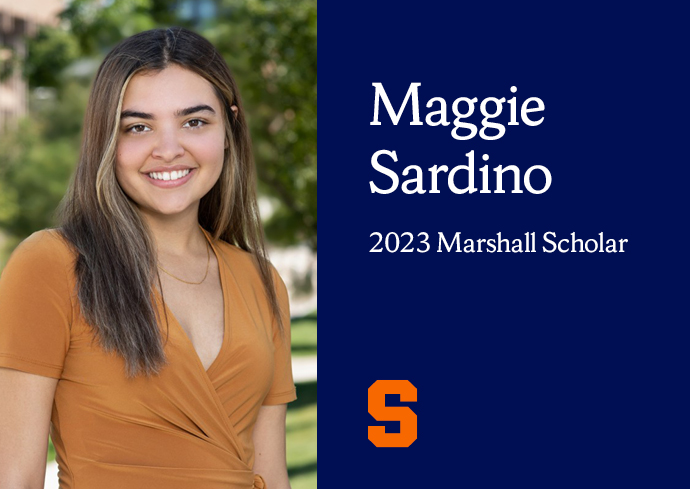 Maggie Sardino Named a 2023 Marshall Scholar