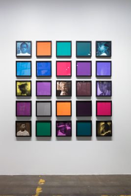 Colored People Grid exhibition by Carrie Mae Weems