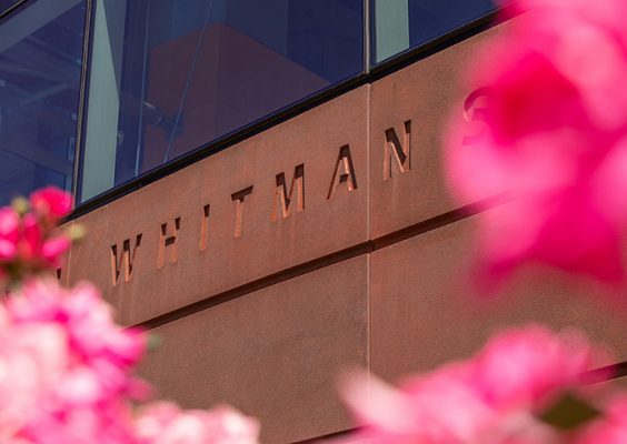 Exterior of the Whiteman School of Management