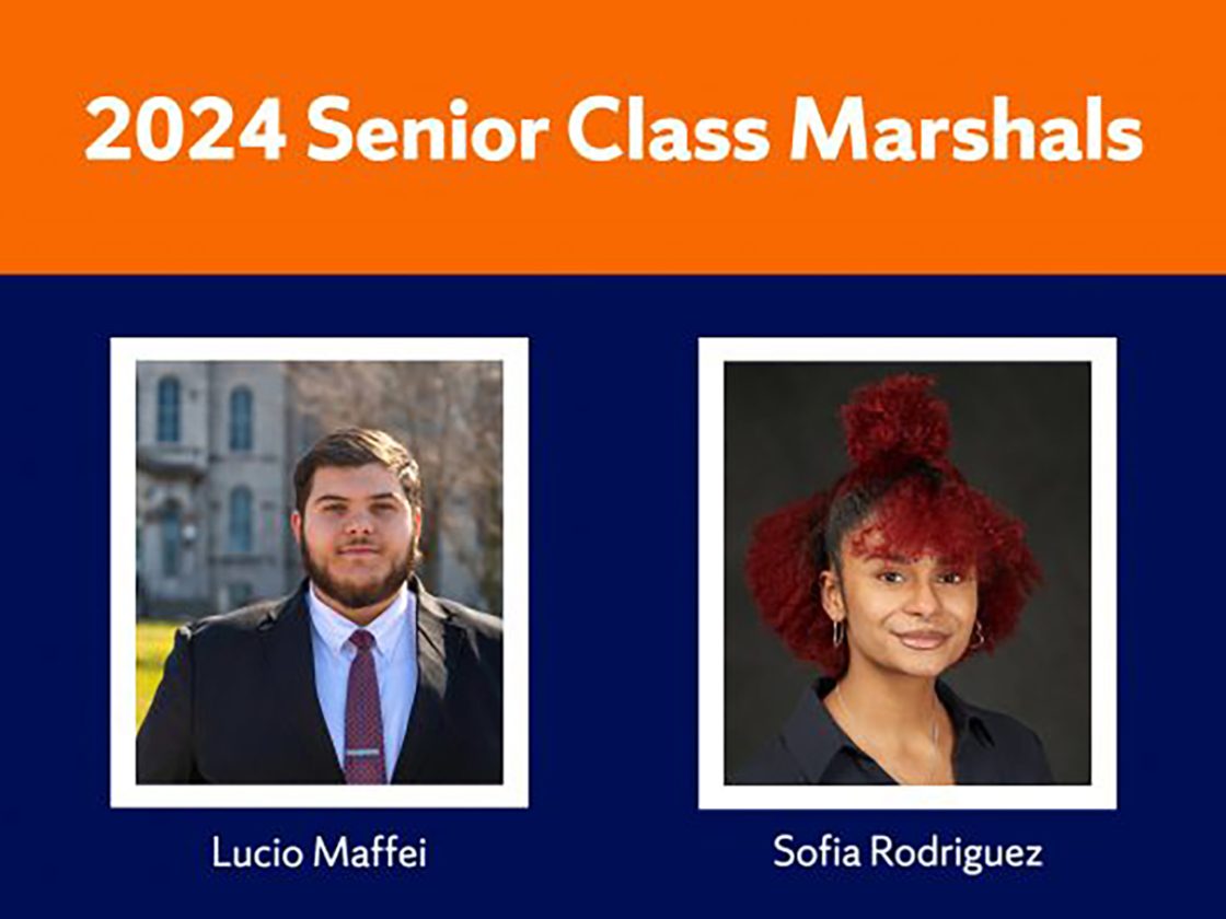 Maffei, Rodriguez Named Class of 2024 Senior Class Marshals