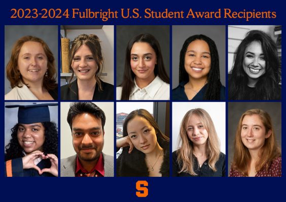 2023 Fulbright Student Award Recipients