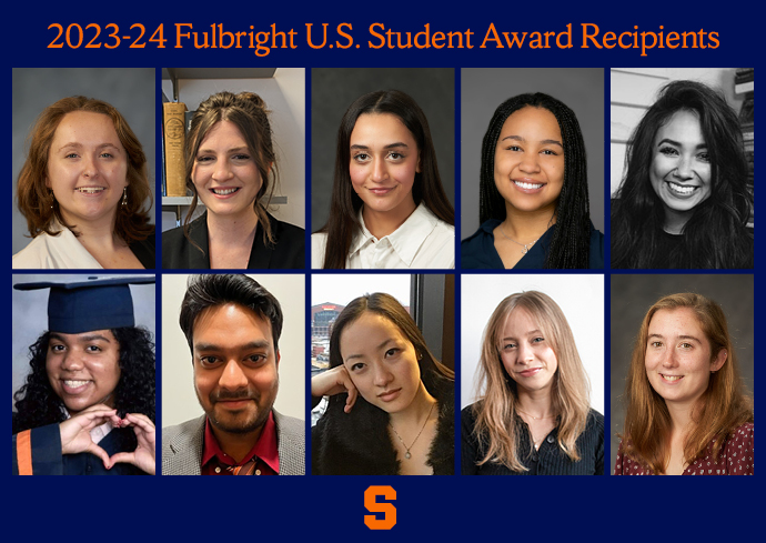 10 Students and Alumni Will Teach Around the World Through Fulbright U.S. Student Program