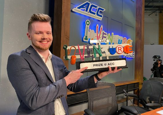 Aidan Mickleburgh, ACC InVenture second prize winner
