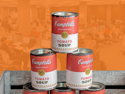 Soup cans