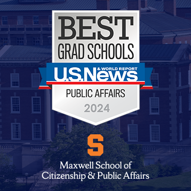 Maxwell School Ranks No. 1 for Public Affairs in 2024