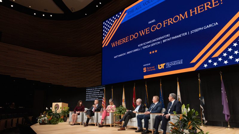 Summit Co-Hosted by Syracuse University Focuses on Creating Pathways to Higher Education for Military-Connected Students