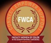 Faculty Women of Color in the Academy conference logo