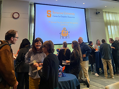 Center for Disability Resources Honors Faculty and Staff During Annual Awards Ceremony
