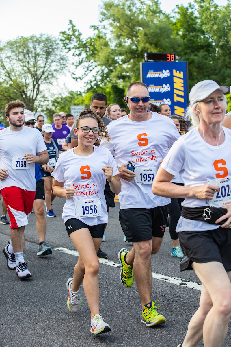 Syracuse participants hit the road at the Syracuse WorkForce Run