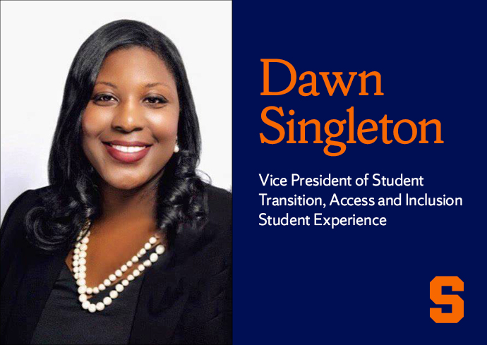 Student Experience Welcomes Dawn Singleton as New VP of Student Transition, Access and Inclusion