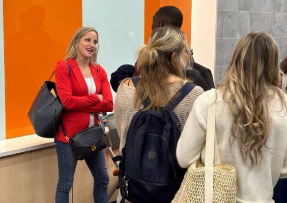 Groundbreaking NBA Player Agents David Falk and Danielle Cantor Visit Falk College