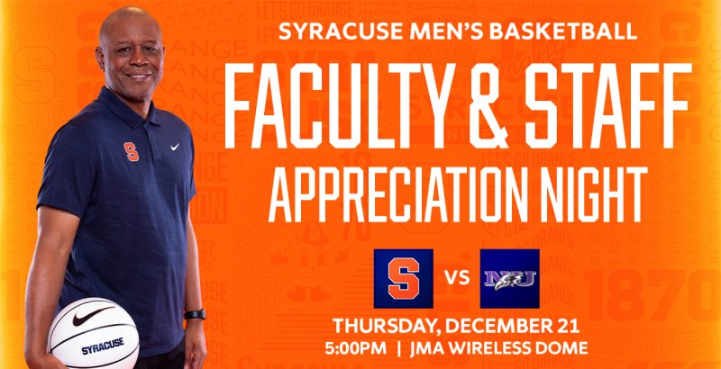 Discounted Tickets Offered to Faculty and Staff for Dec. 21 Men’s Basketball Game