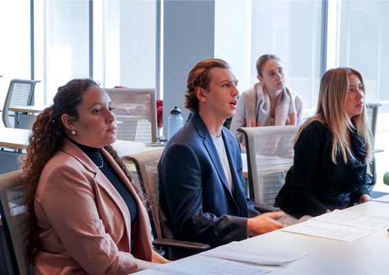 And … Action! Newhouse Students Get a Taste of What It’s Like Developing a Hollywood Movie Script