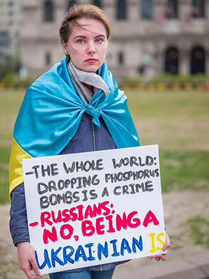 Ukrainian Students Find Refuge in the Maxwell School Community