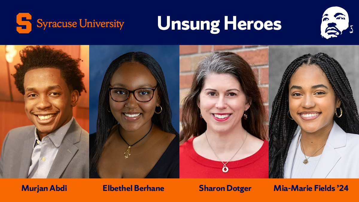 2024 MLK Unsung Heroes Announced — Syracuse University News